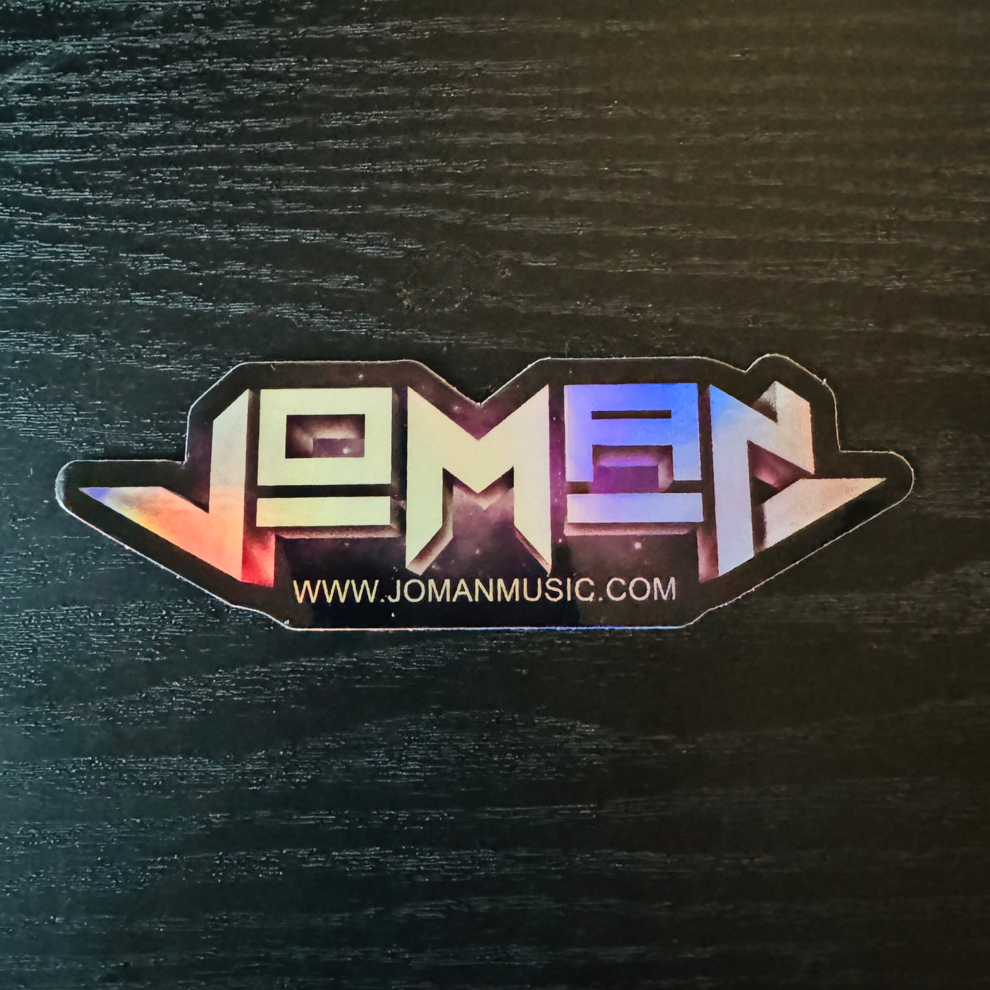 Joman Holographic Vinyl Sticker