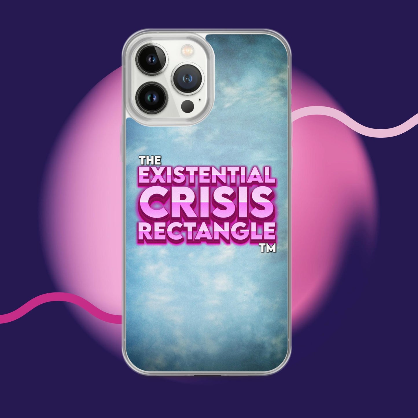 The Existential Crisis Rectangle Phone Case