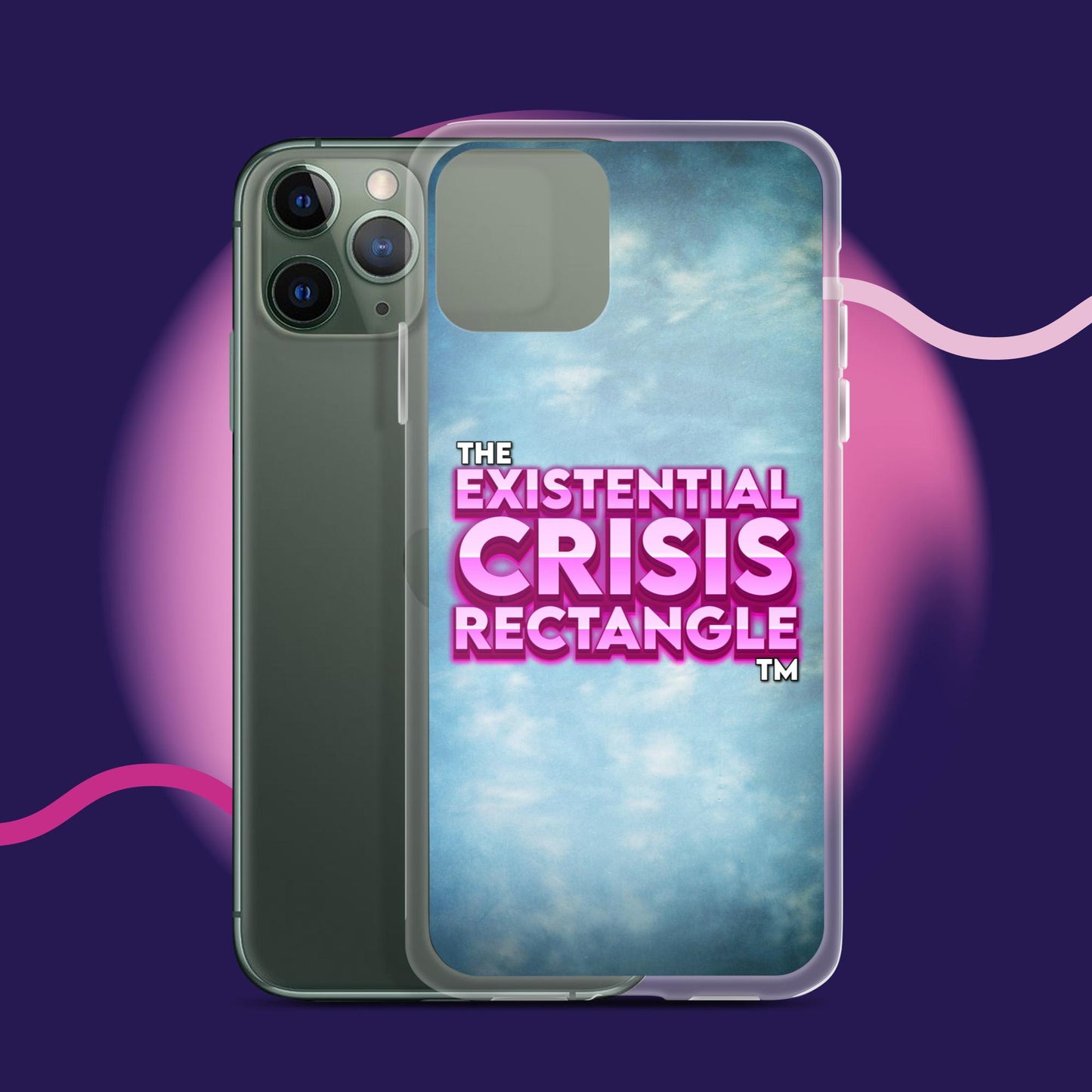 The Existential Crisis Rectangle Phone Case