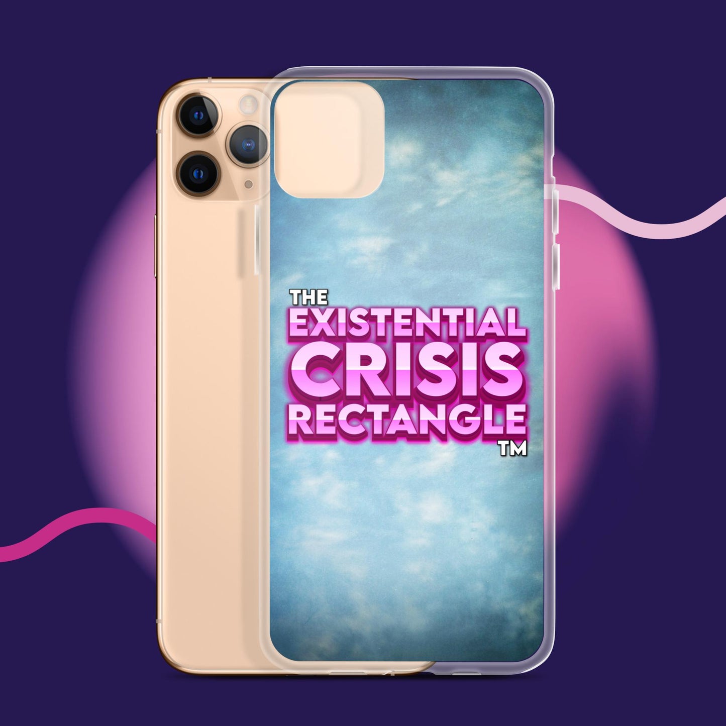 The Existential Crisis Rectangle Phone Case