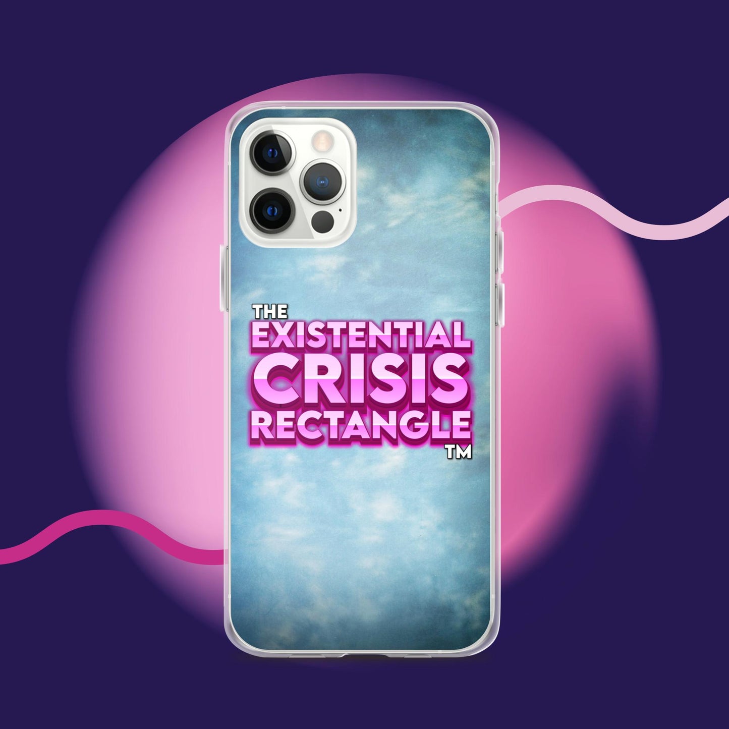 The Existential Crisis Rectangle Phone Case