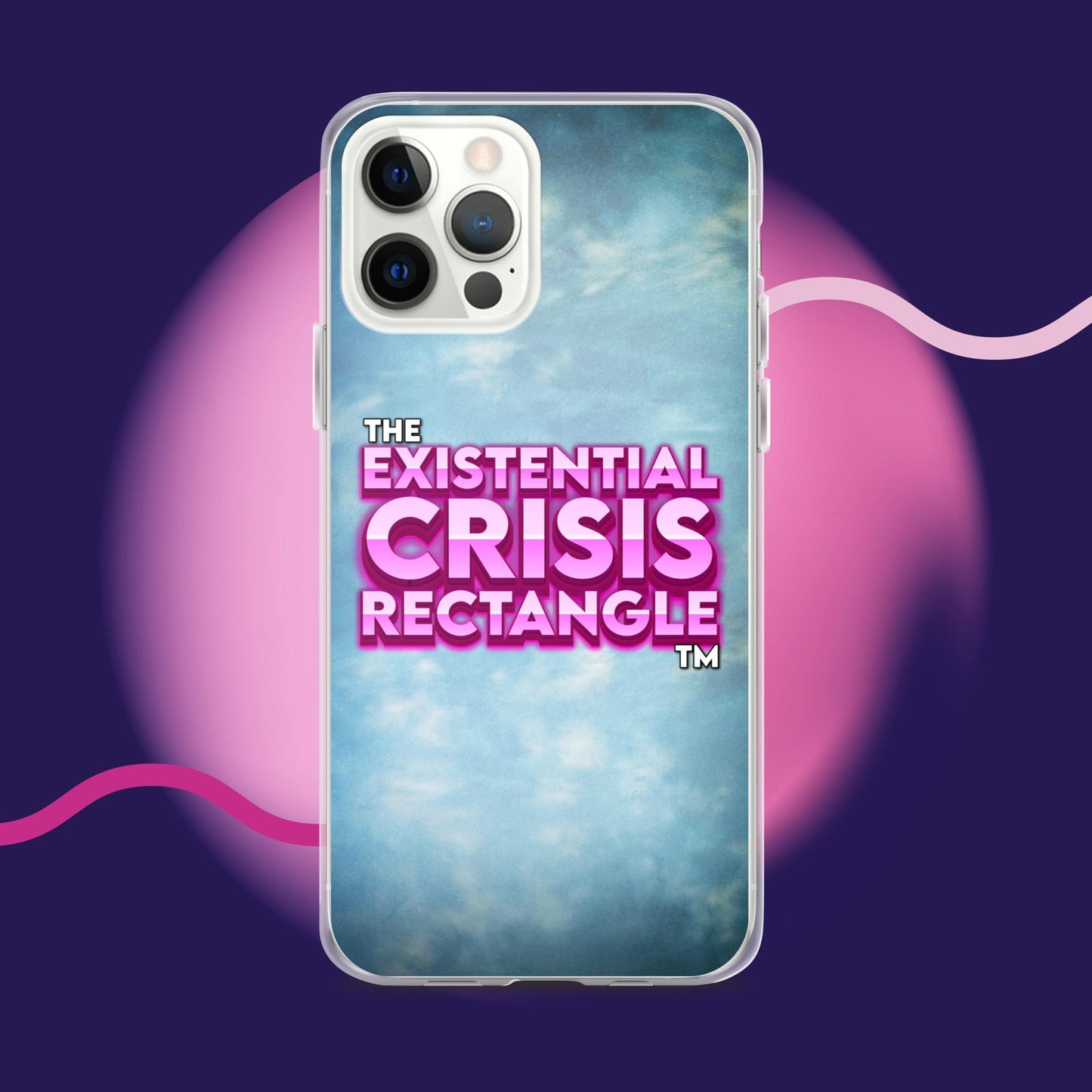 The Existential Crisis Rectangle Phone Case