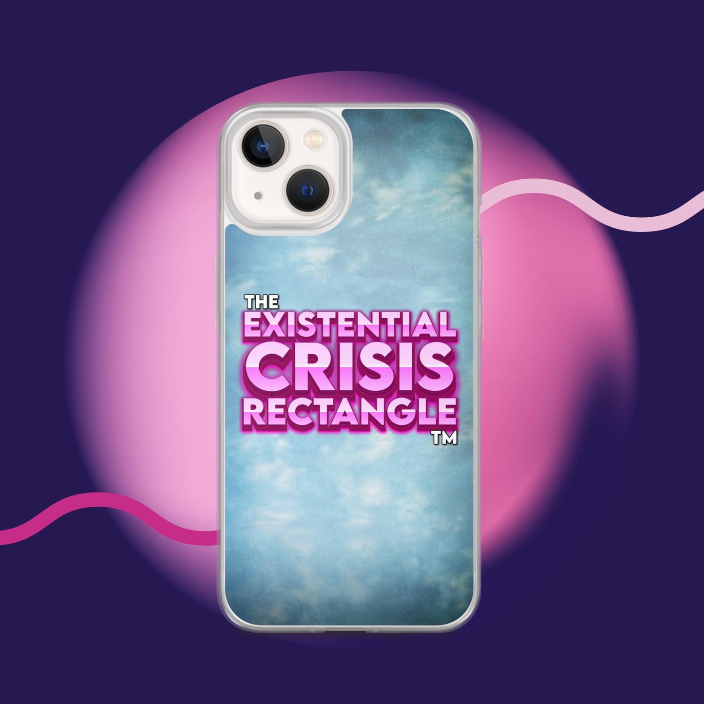 The Existential Crisis Rectangle Phone Case