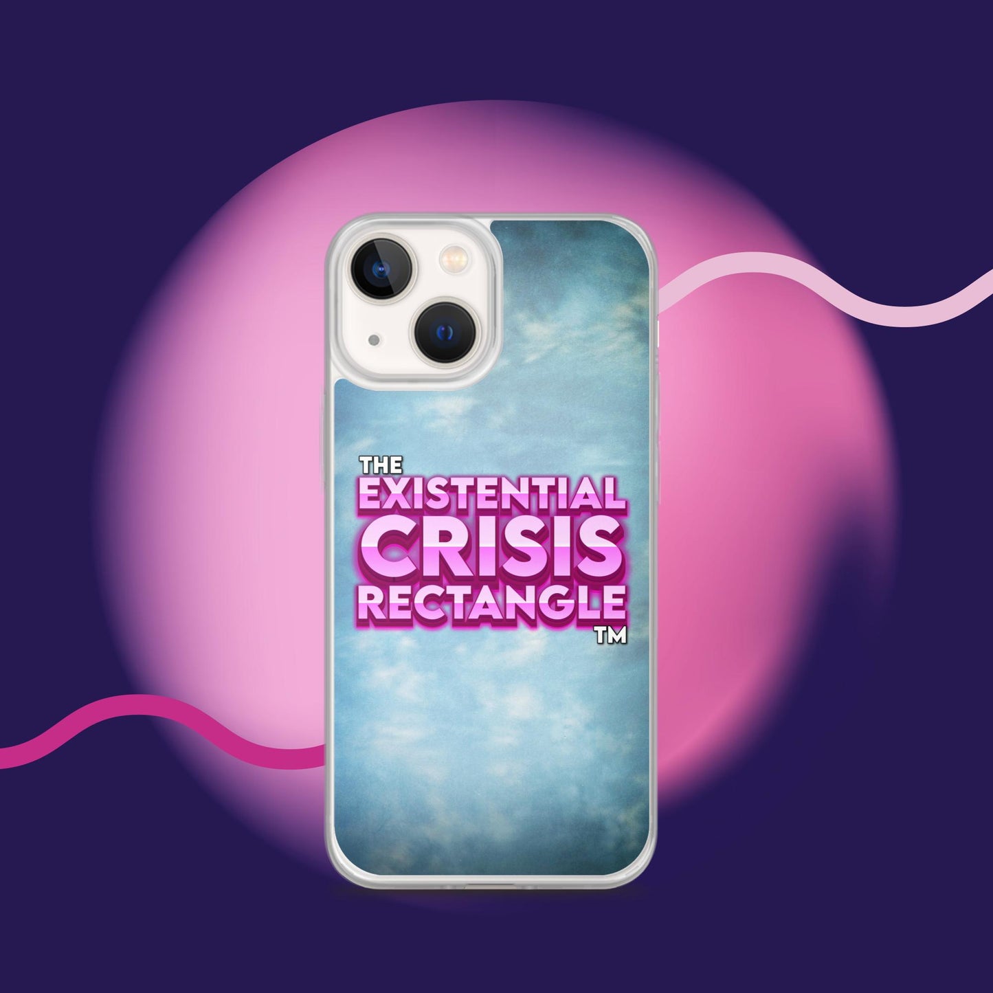 The Existential Crisis Rectangle Phone Case