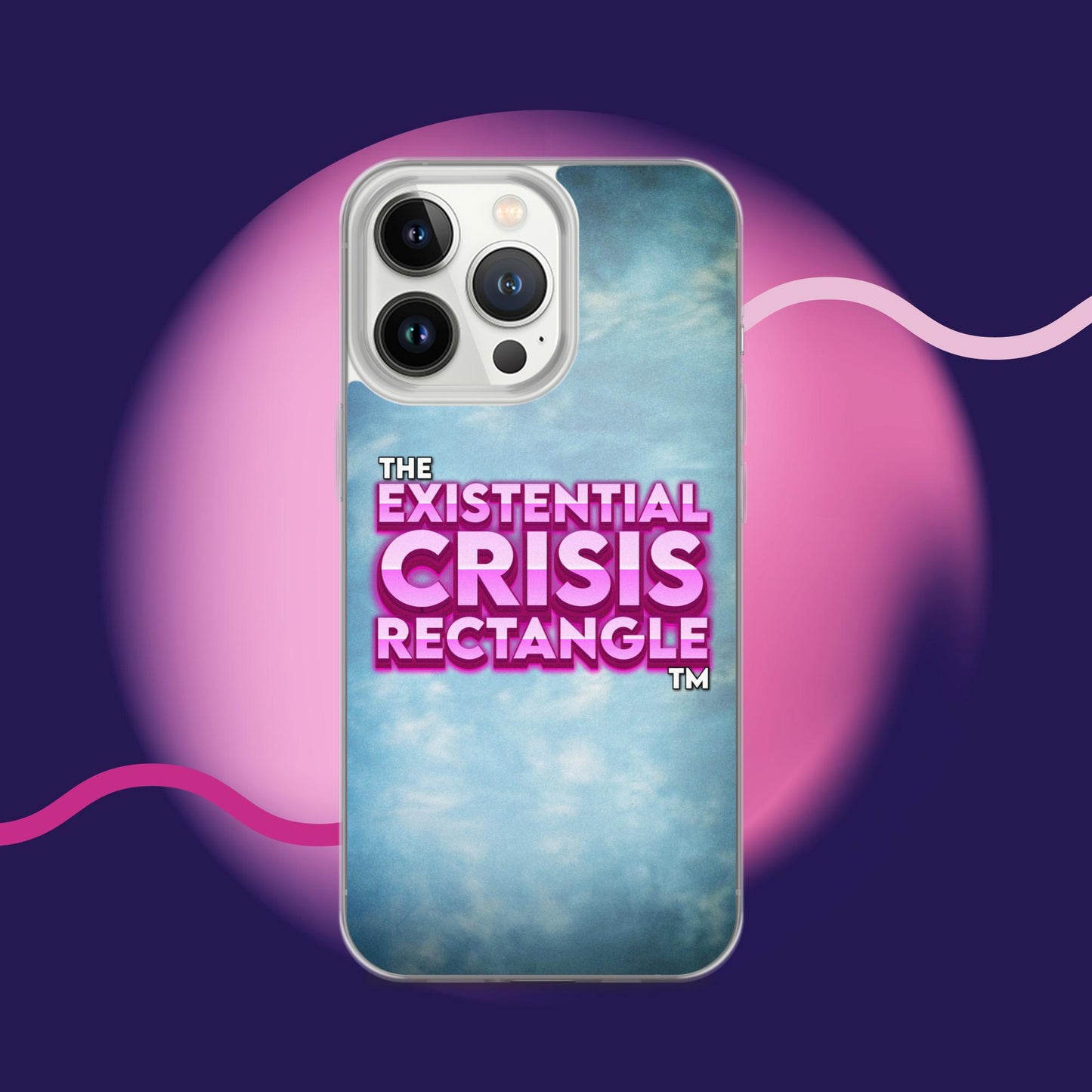 The Existential Crisis Rectangle Phone Case