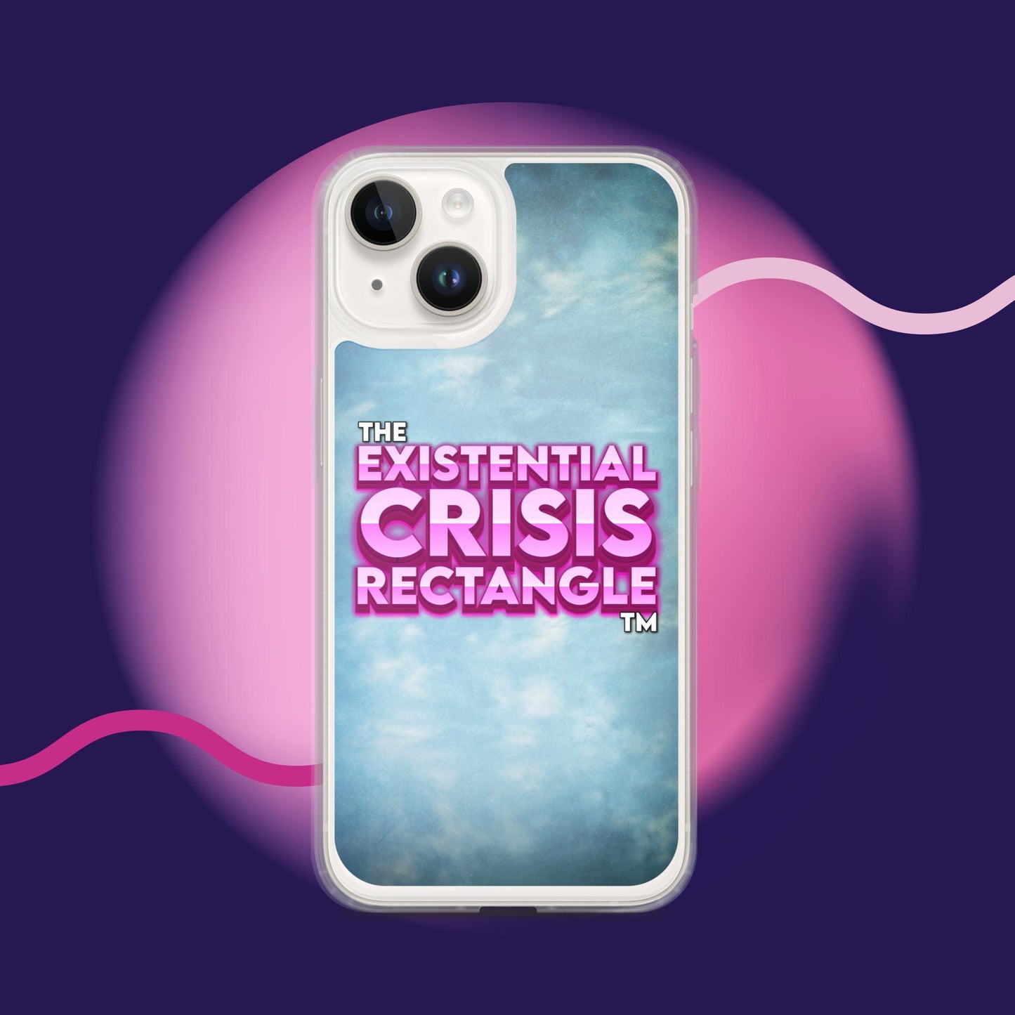 The Existential Crisis Rectangle Phone Case