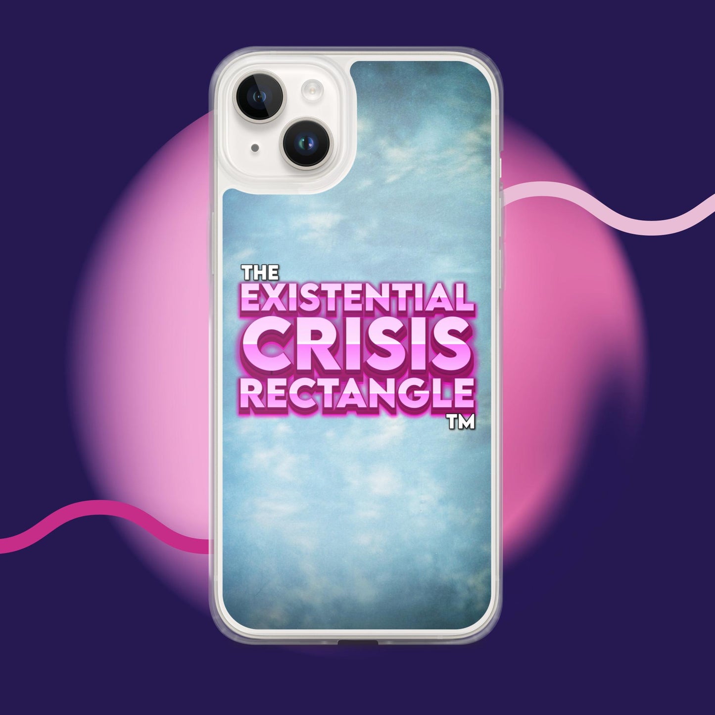 The Existential Crisis Rectangle Phone Case