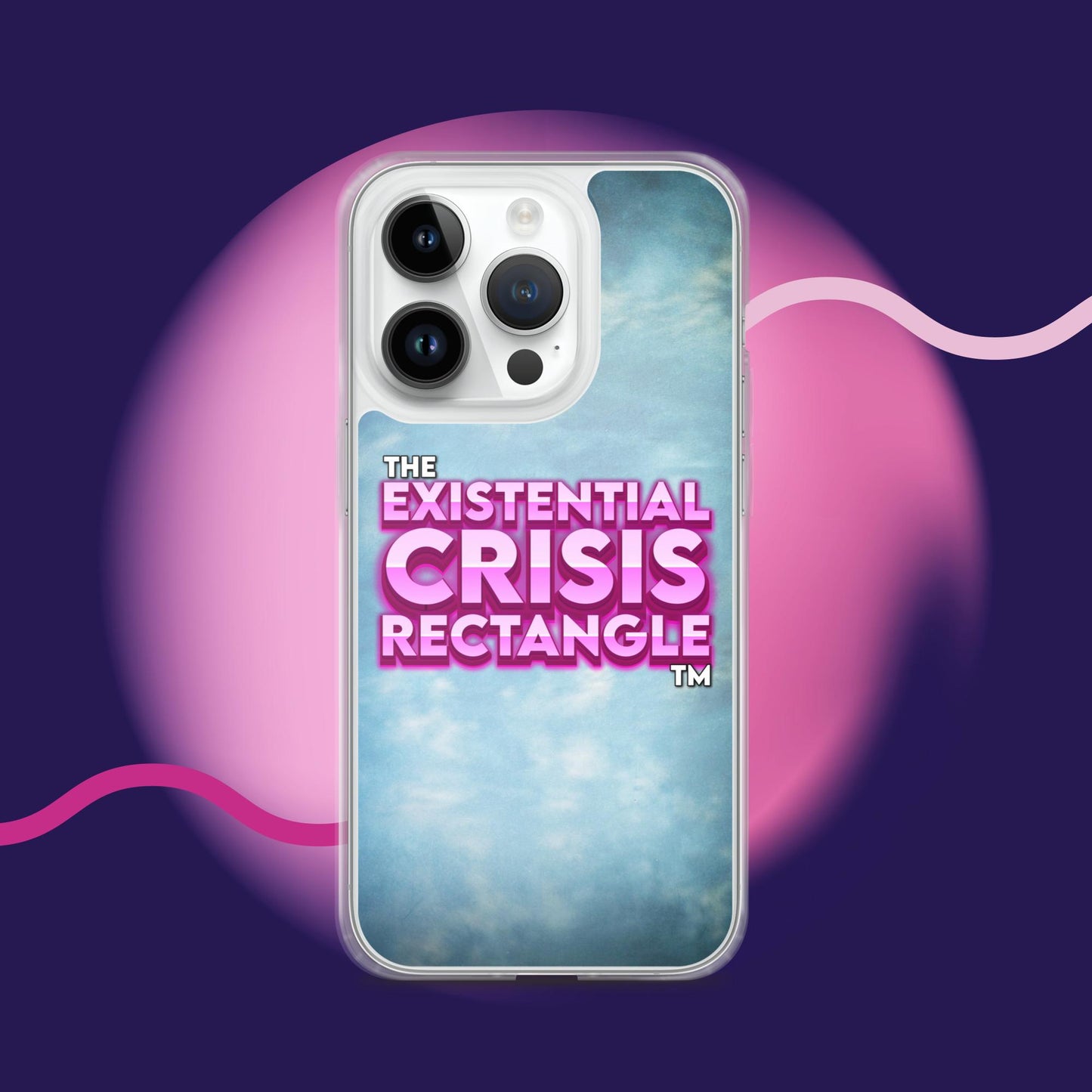 The Existential Crisis Rectangle Phone Case