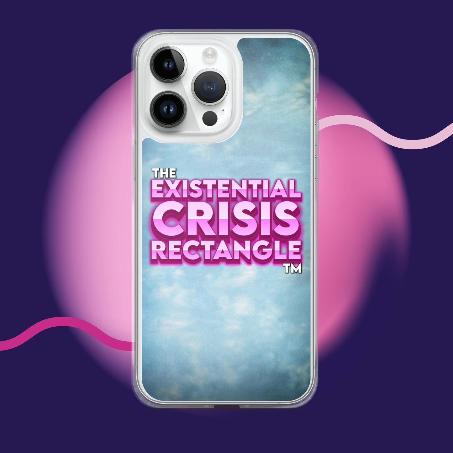 The Existential Crisis Rectangle Phone Case