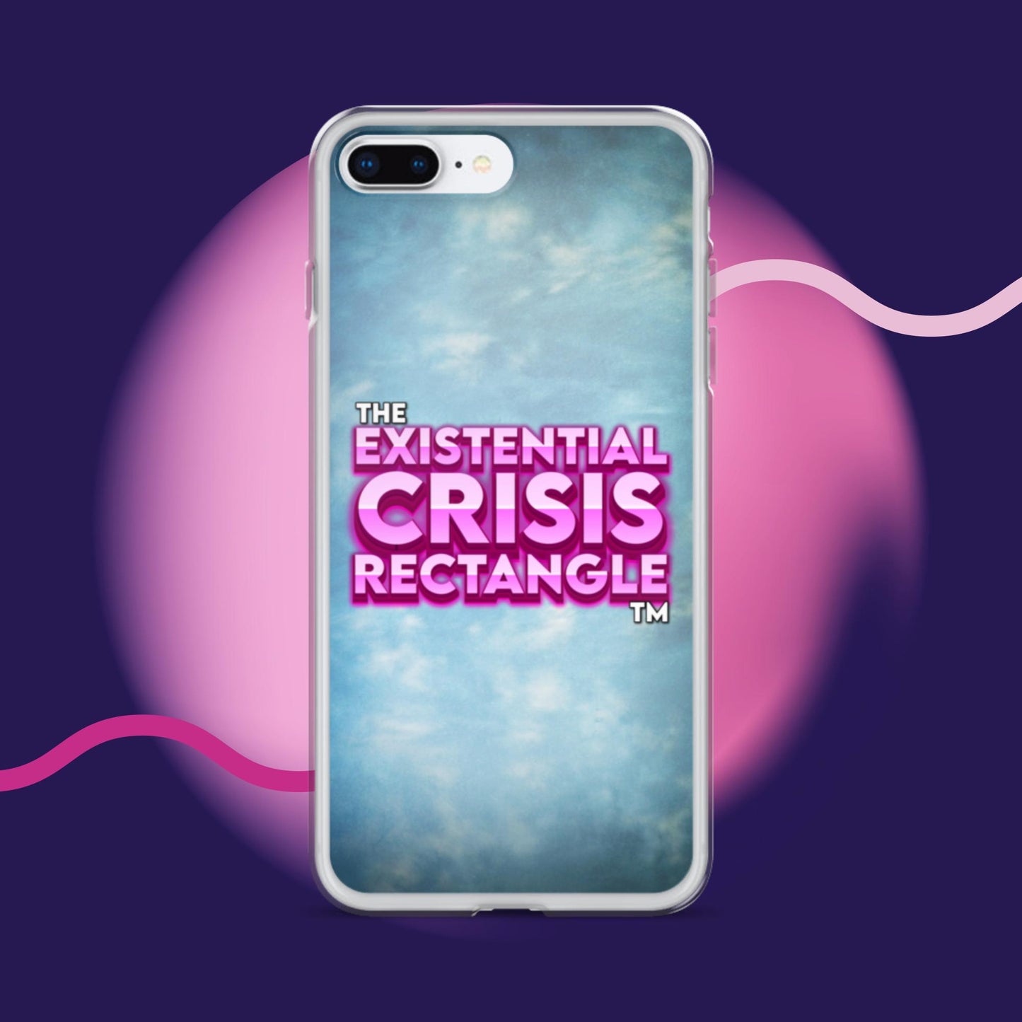 The Existential Crisis Rectangle Phone Case