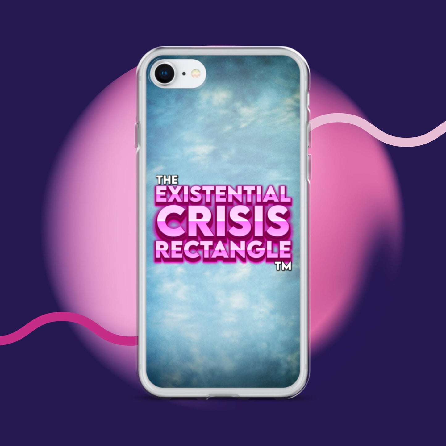 The Existential Crisis Rectangle Phone Case