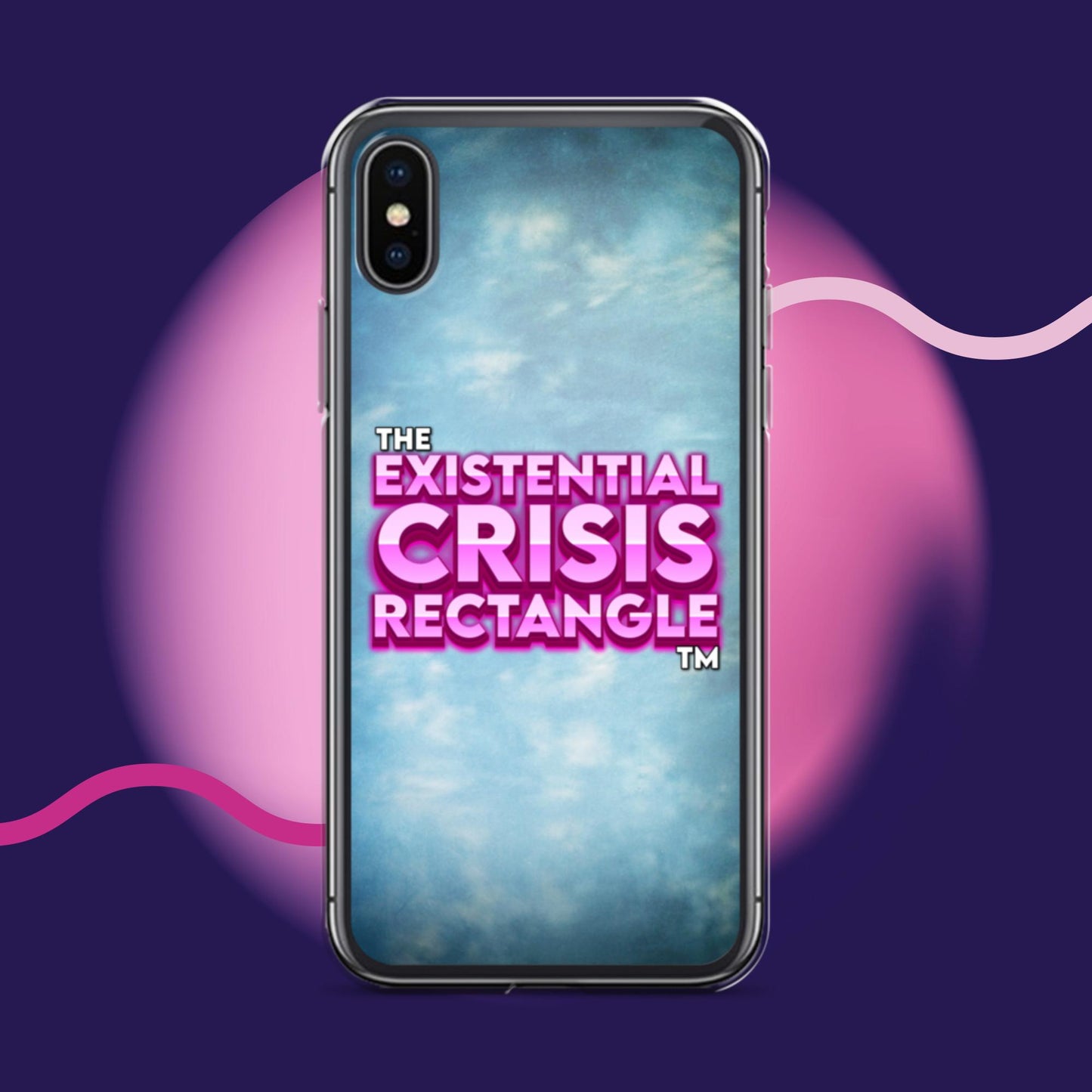 The Existential Crisis Rectangle Phone Case