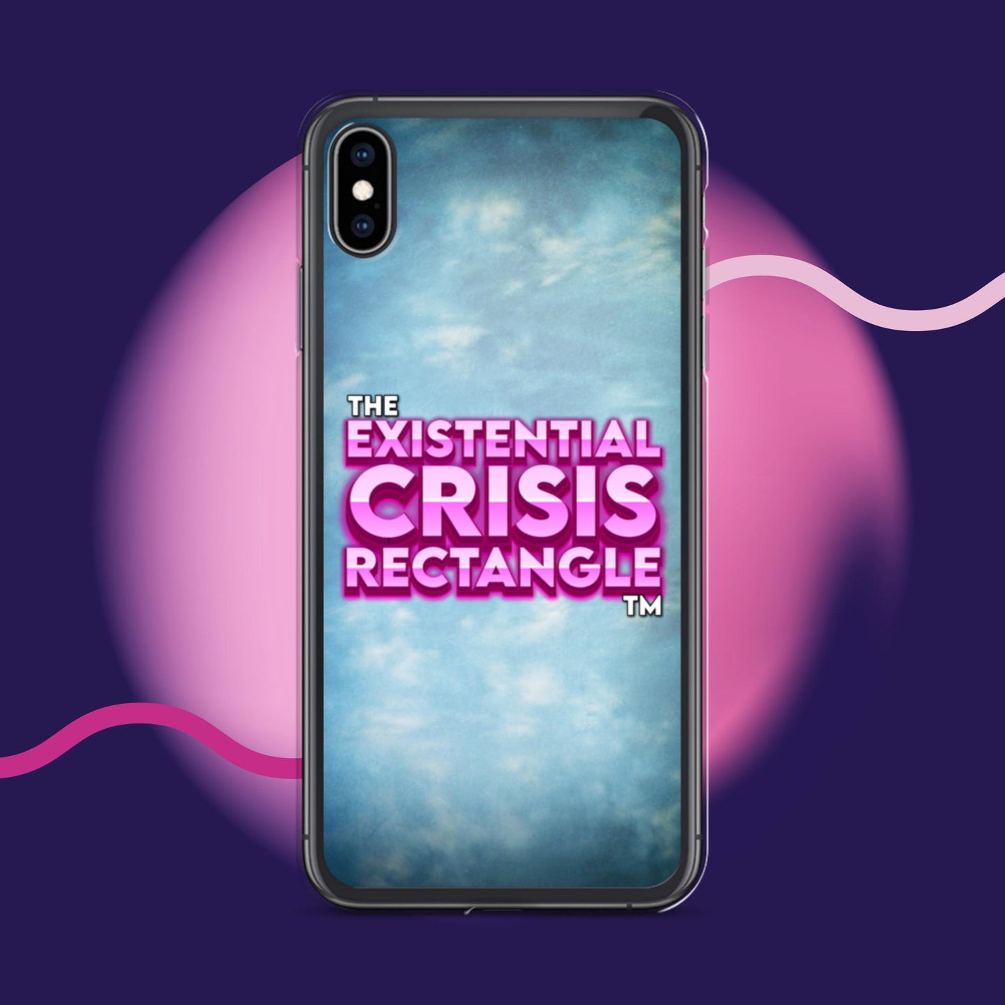 The Existential Crisis Rectangle Phone Case