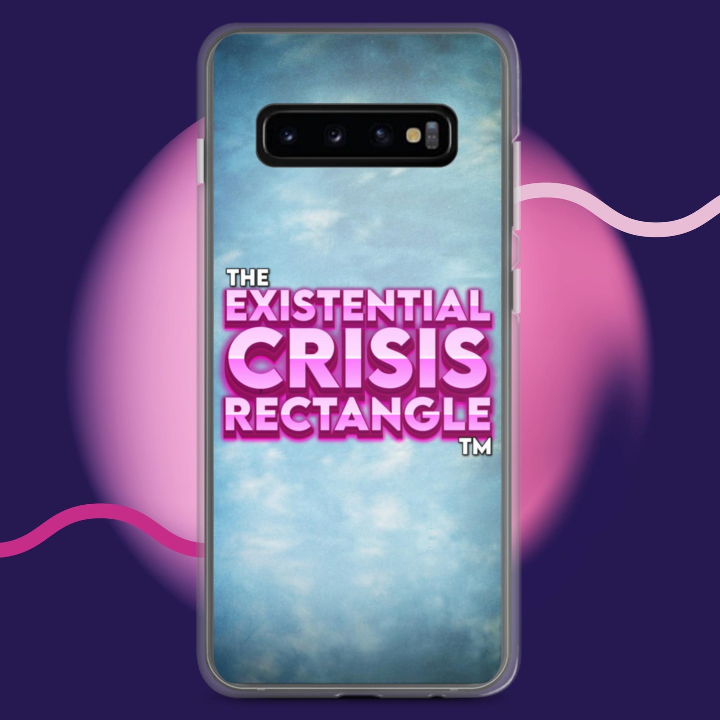 The Existential Crisis Rectangle Phone Case (Samsung)