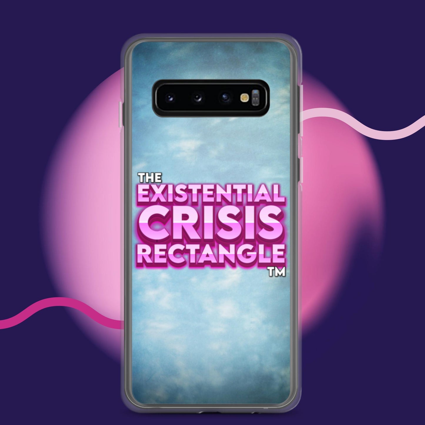 The Existential Crisis Rectangle Phone Case (Samsung)