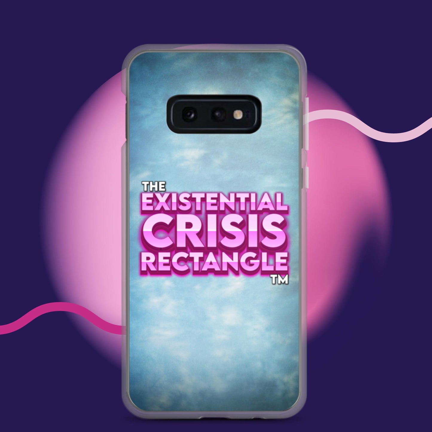 The Existential Crisis Rectangle Phone Case (Samsung)