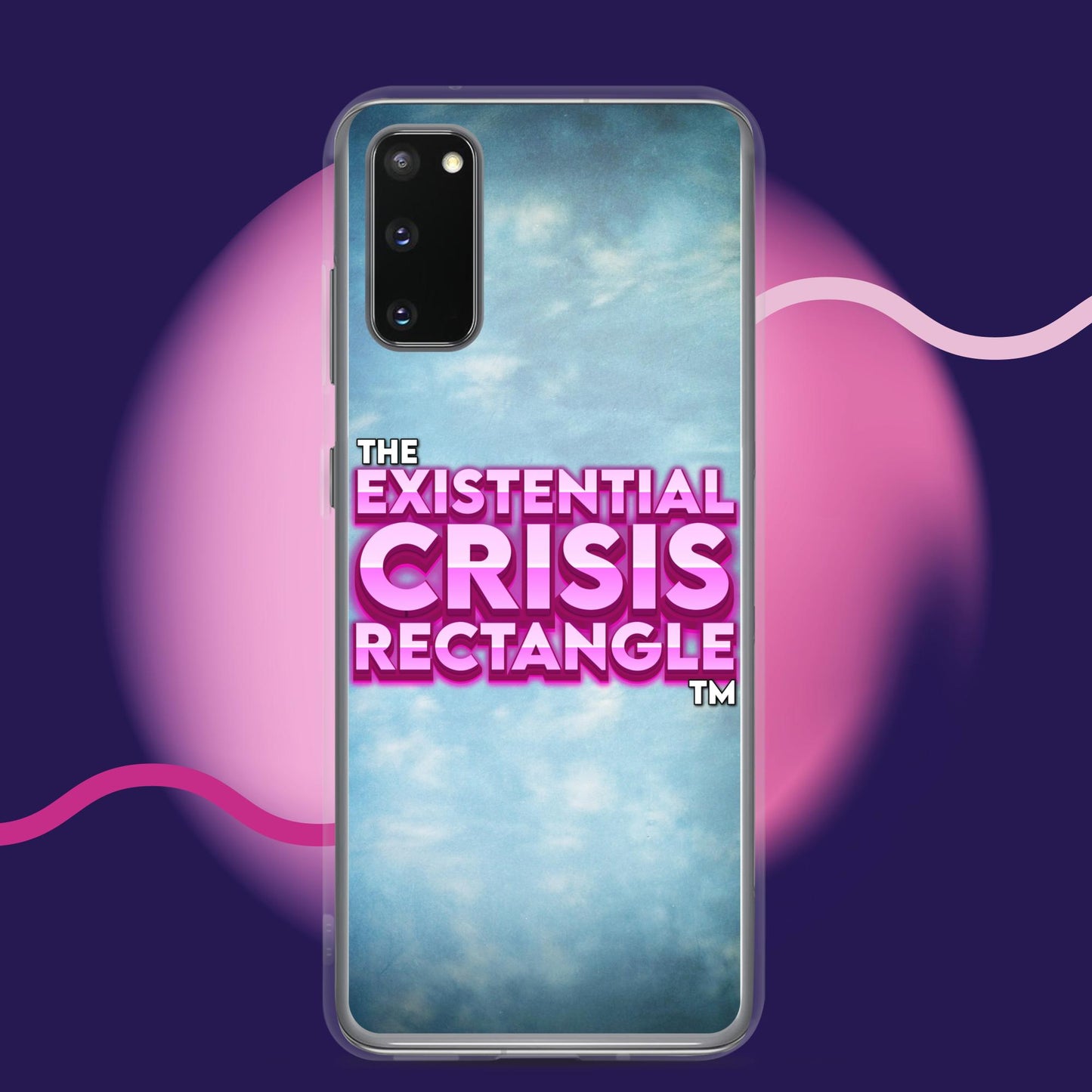 The Existential Crisis Rectangle Phone Case (Samsung)