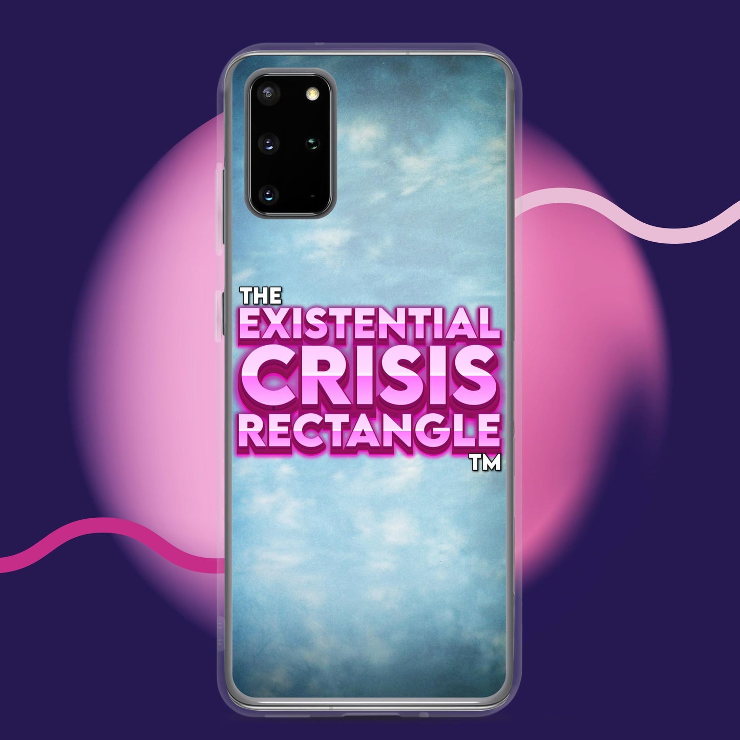 The Existential Crisis Rectangle Phone Case (Samsung)