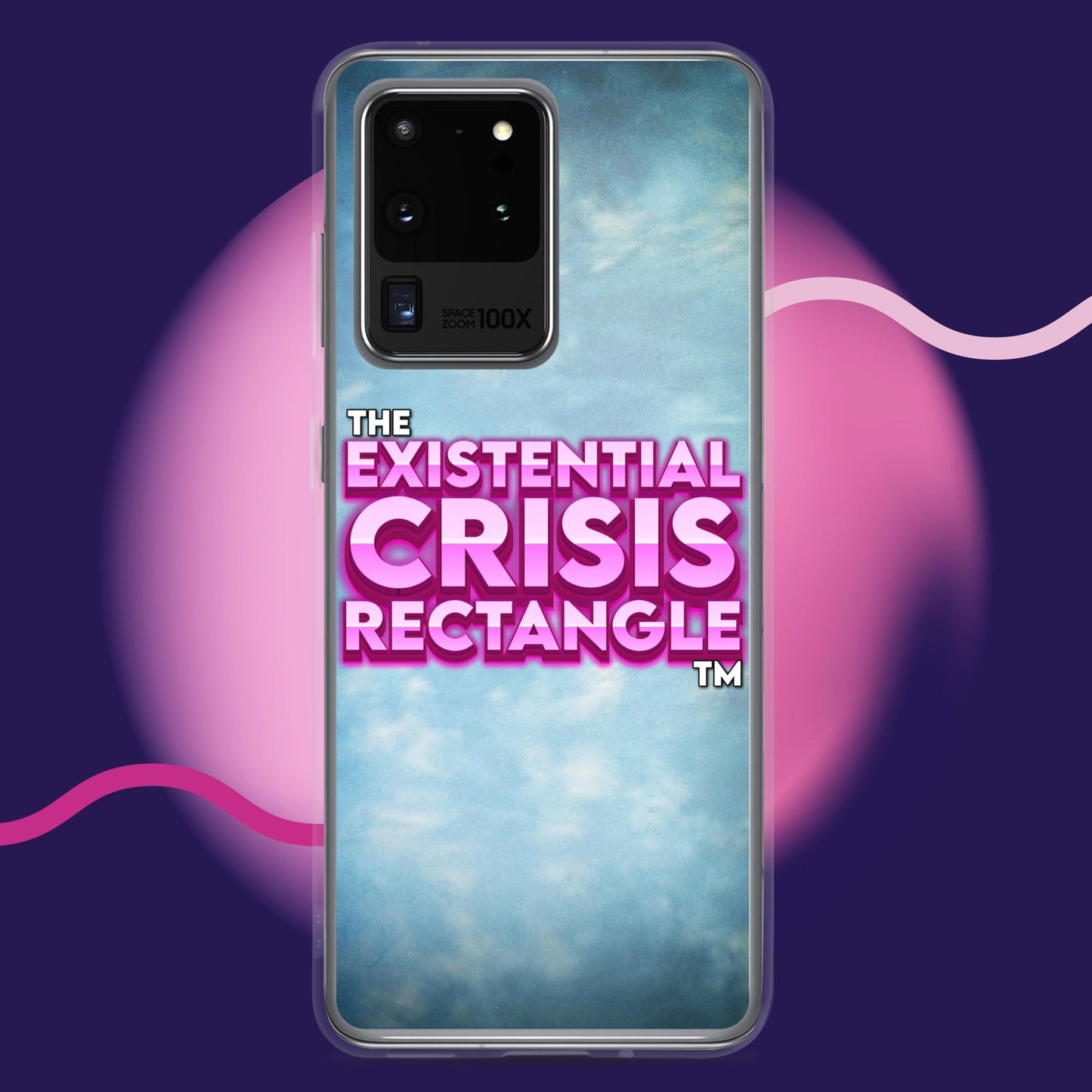 The Existential Crisis Rectangle Phone Case (Samsung)