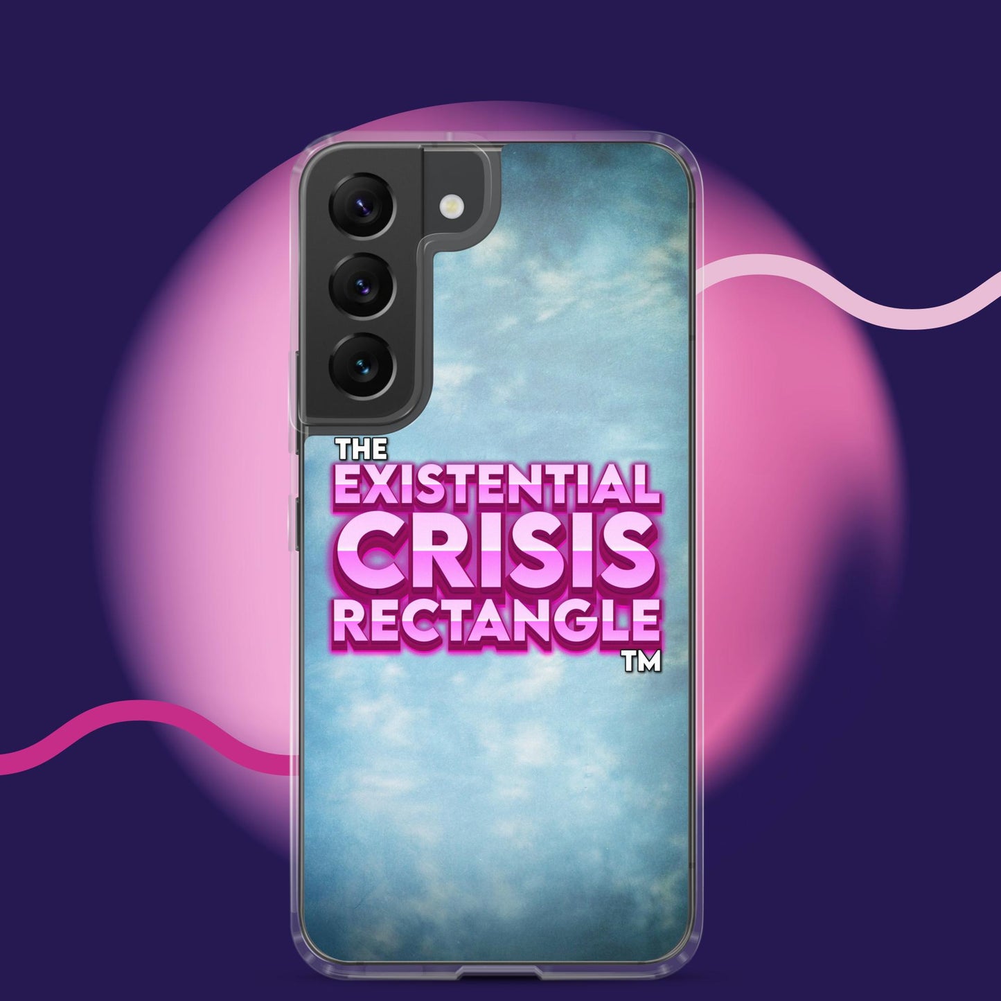 The Existential Crisis Rectangle Phone Case (Samsung)