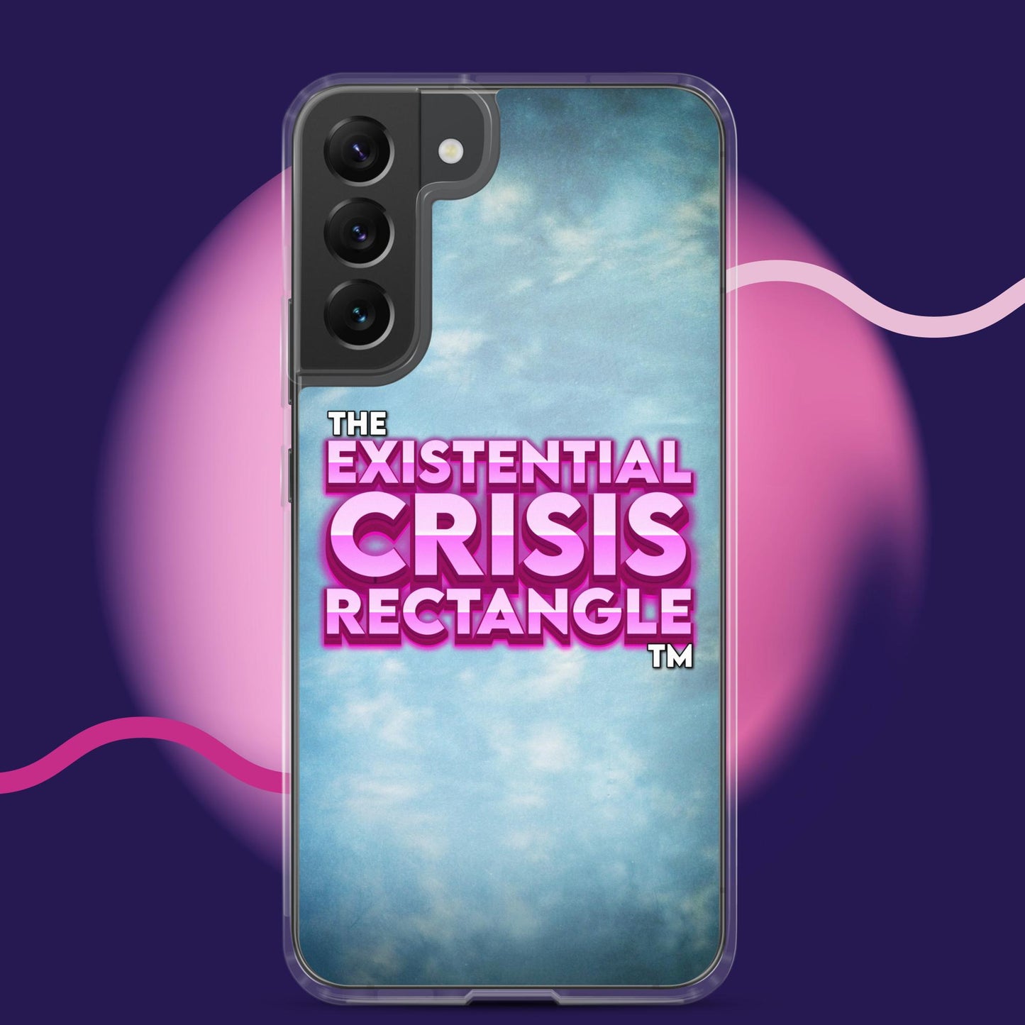 The Existential Crisis Rectangle Phone Case (Samsung)