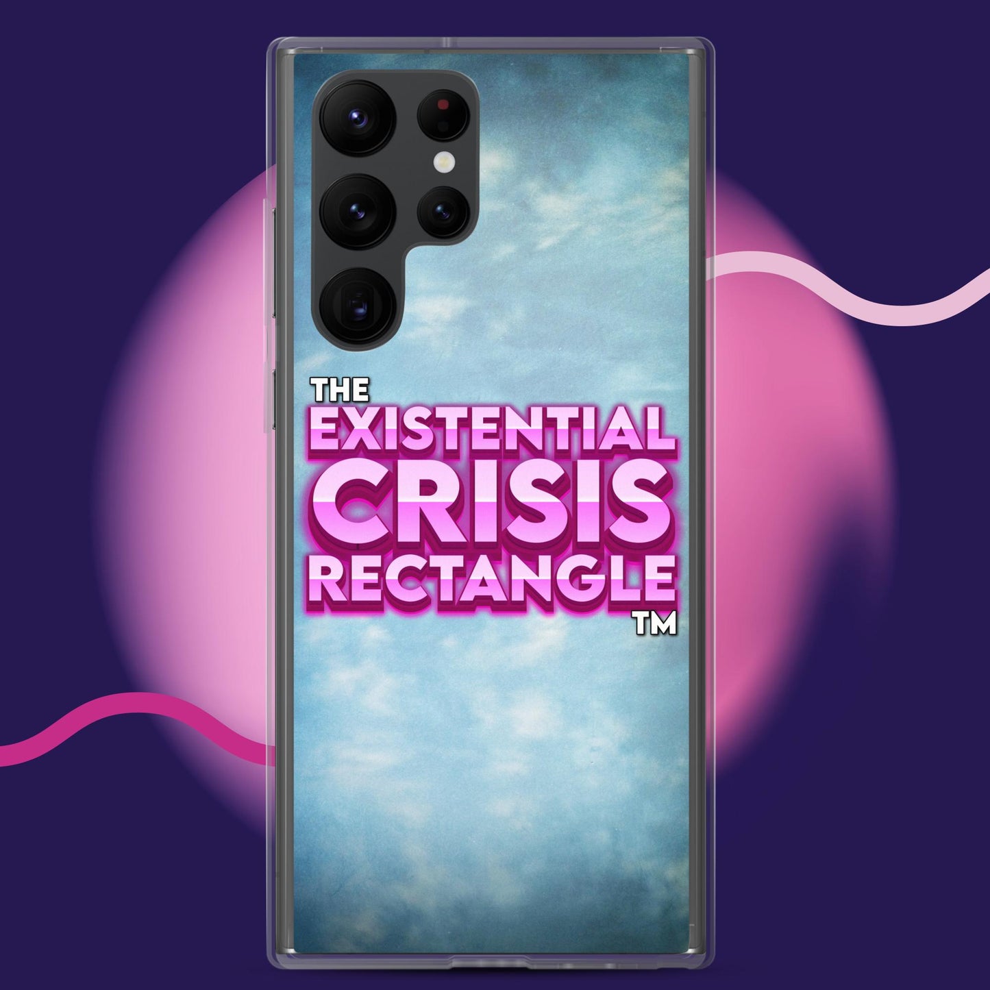 The Existential Crisis Rectangle Phone Case (Samsung)